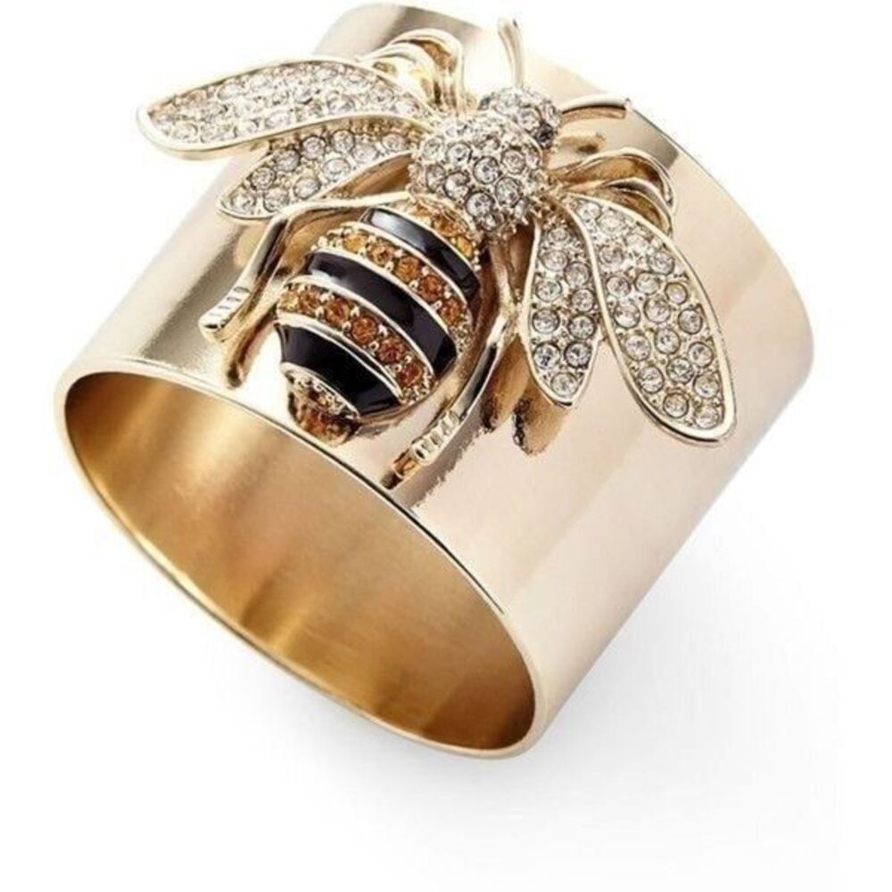 Fashion Korean luxury bee ring size 8